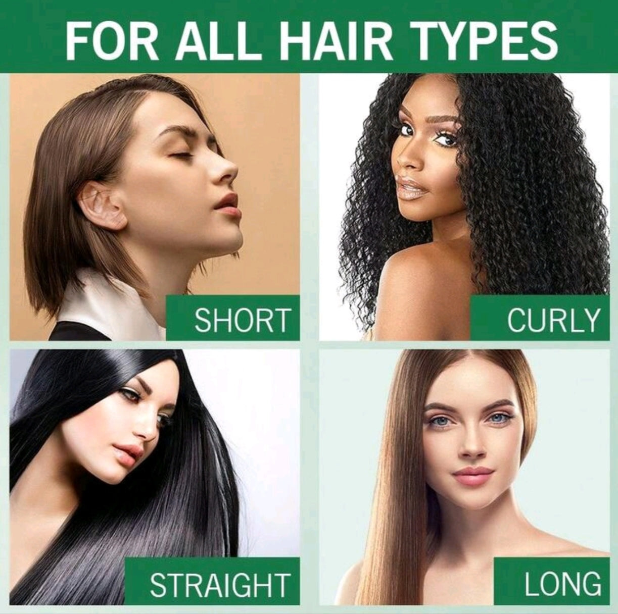 Soft on hair and easy to apply