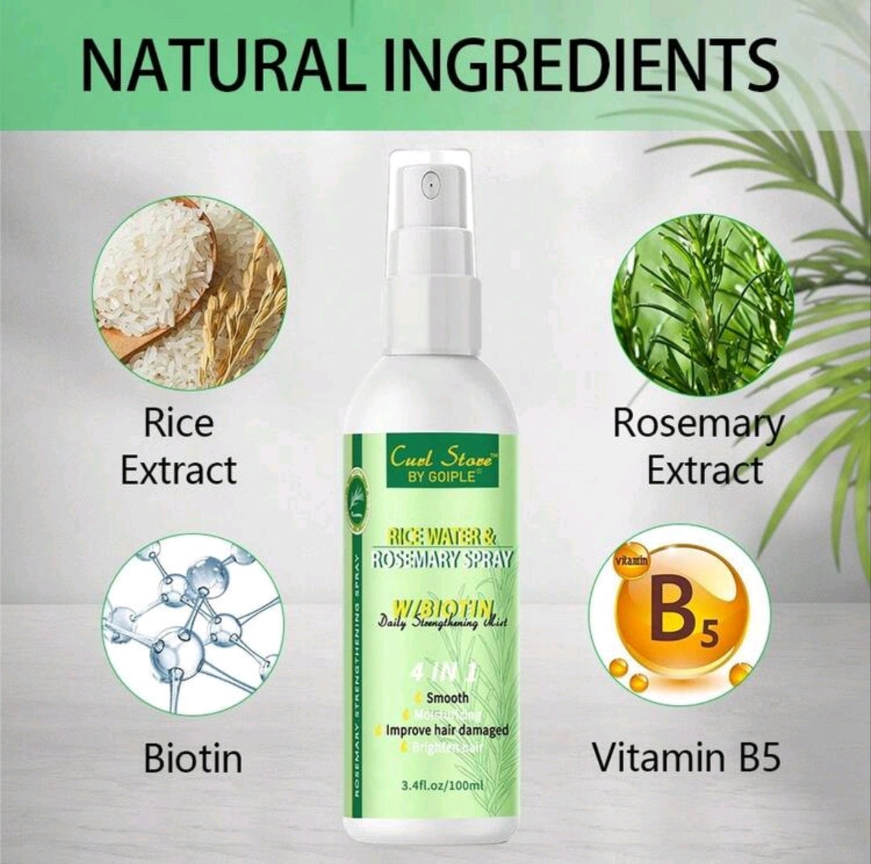 Soft on hair and easy to apply