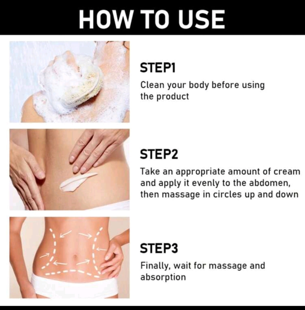 Belly firming smooth touch